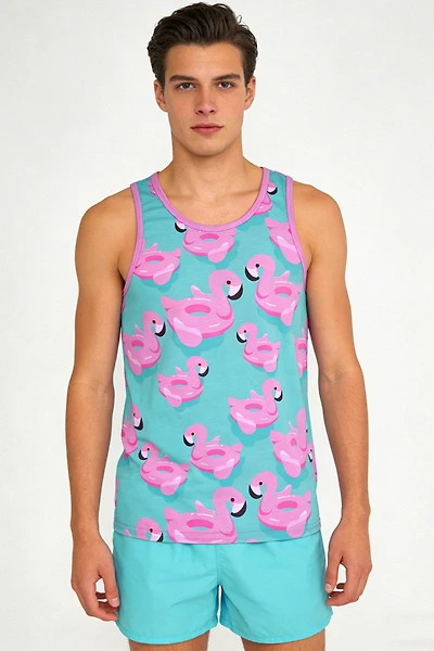 Flamingo Floatie Tank