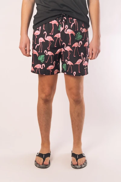 Flamingo Garden Volley Short