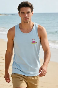 Flamingo Pool Ring Tank