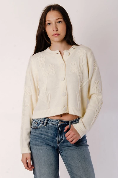 Flower Cardi