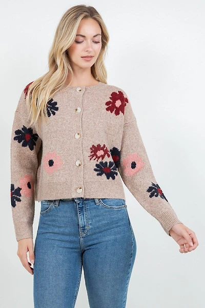 Flower Cardi