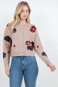 Flower Cardi