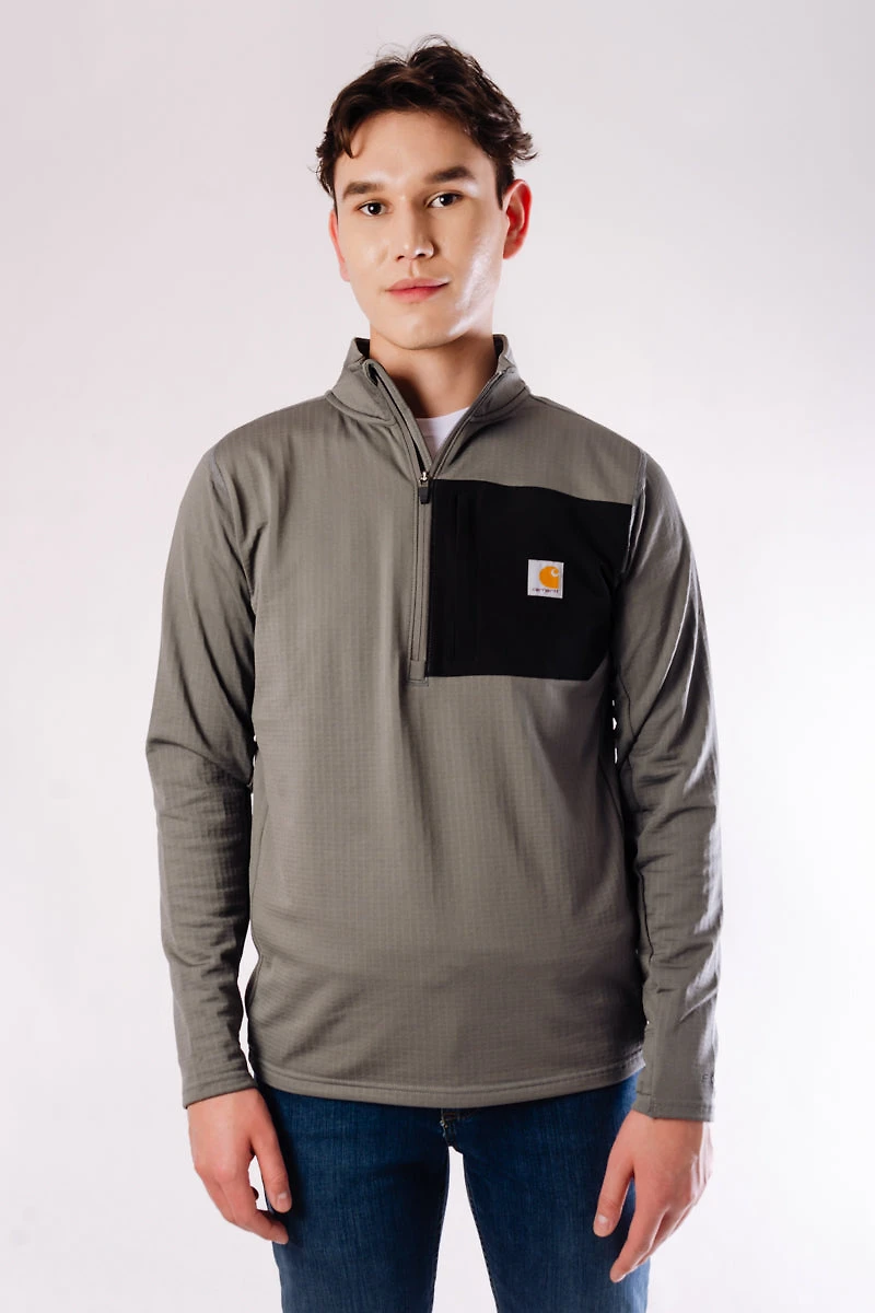 Force Relaxed Mockneck 1/2 Zip