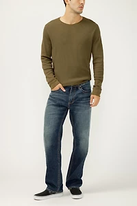 Gordie Loose Fit Straight Leg Luxe Jeans