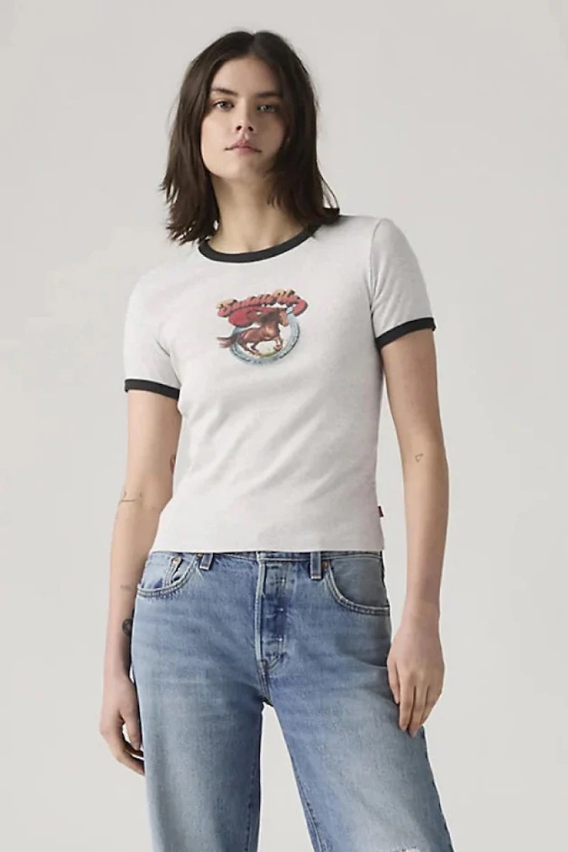 Graphic Ringer Rickie Tee