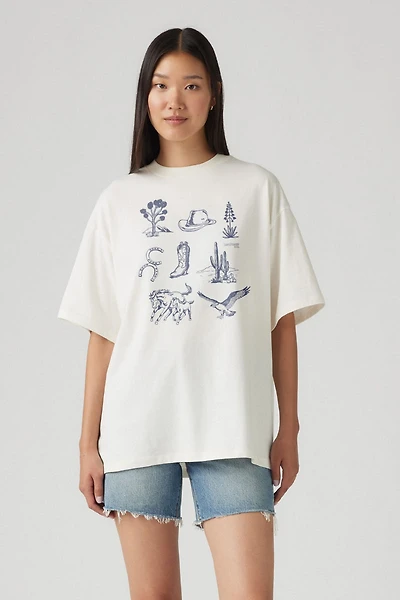 Graphic Short Stack Tee