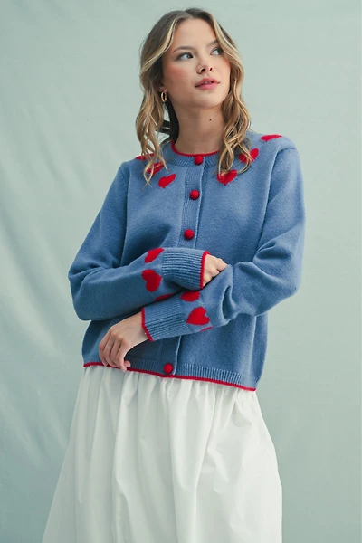 Heart Cardigan