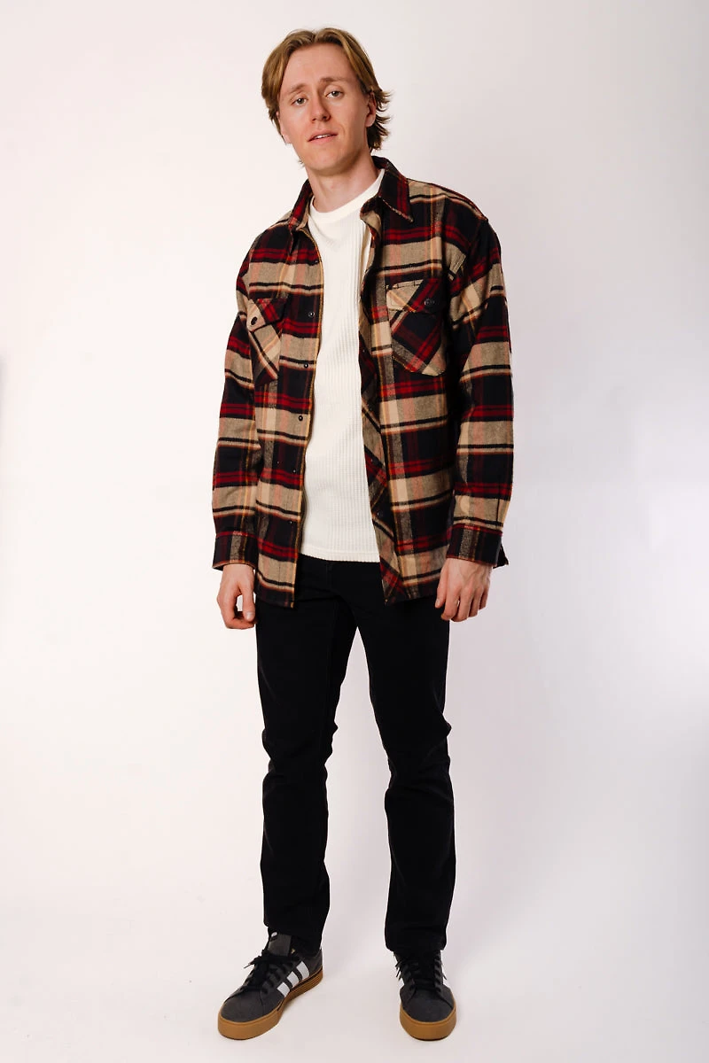 Heavy Flannel Overshirt