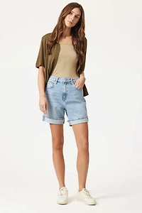 Heidi Long Cuffed Shorts