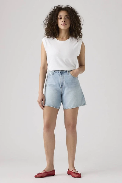 High Rise Baggy Shorts