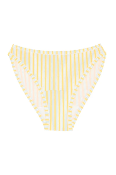 High Rise Bikini - Riviera Stripe