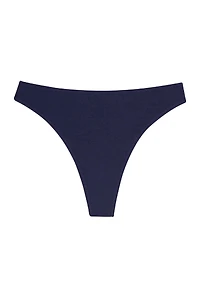 High Rise Thong - Navy