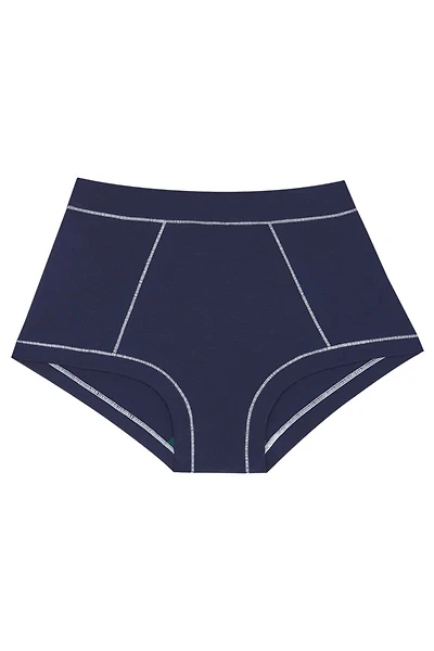 Brief - Navy/White