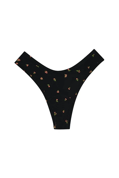 Dipped Thong - Midnight Rose
