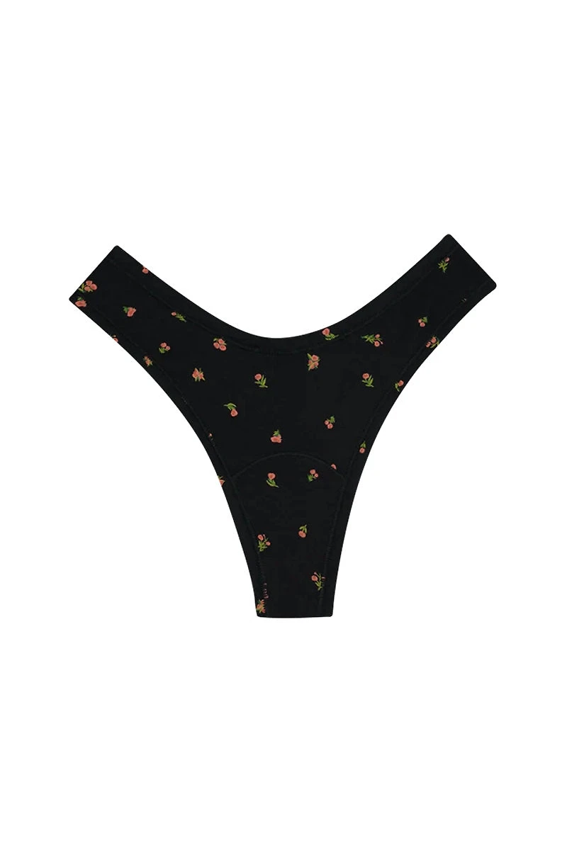 Dipped Thong - Midnight Rose