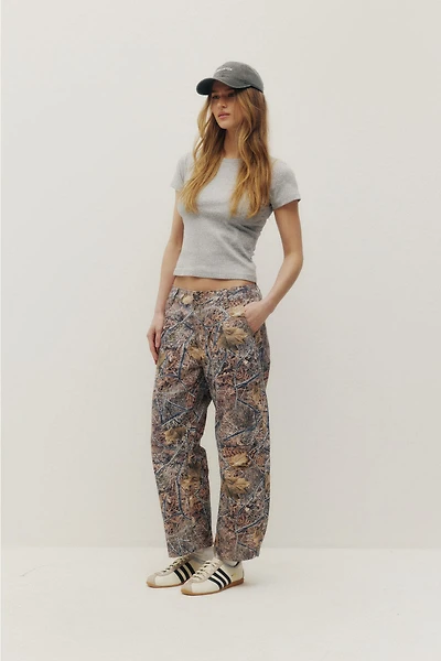 Hunting Camo Barrel Denim Pants