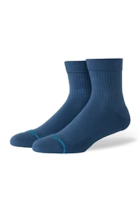 Icon Quarter Sock - Deep Teal