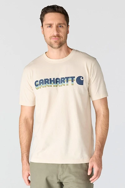 Irvine Relaxed Layered Logo Tee