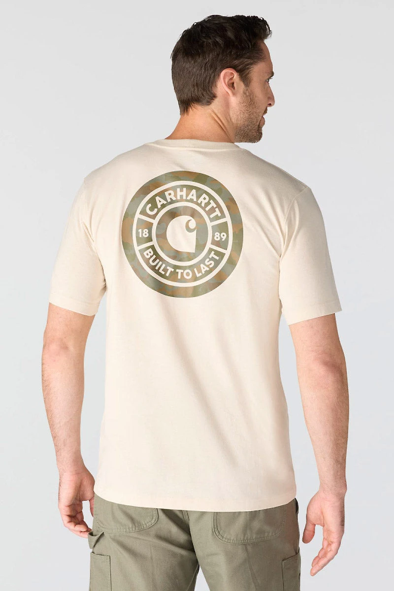 Irvne Relaxed Camo Rivet Tee