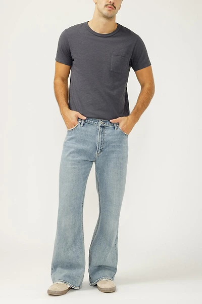 Jack Relaxed Fit Wide Bootcut Jeans