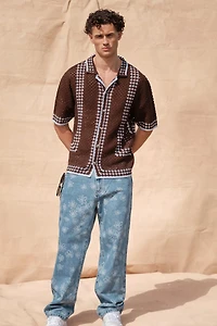 Knitted Crochet Shirt