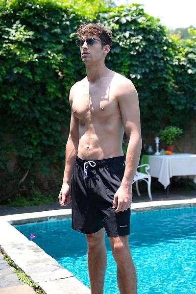 Lavana Black Swim Shorts