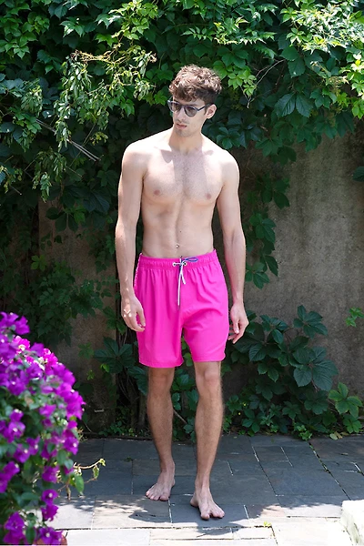 Lavana Neon Pink Swim Short