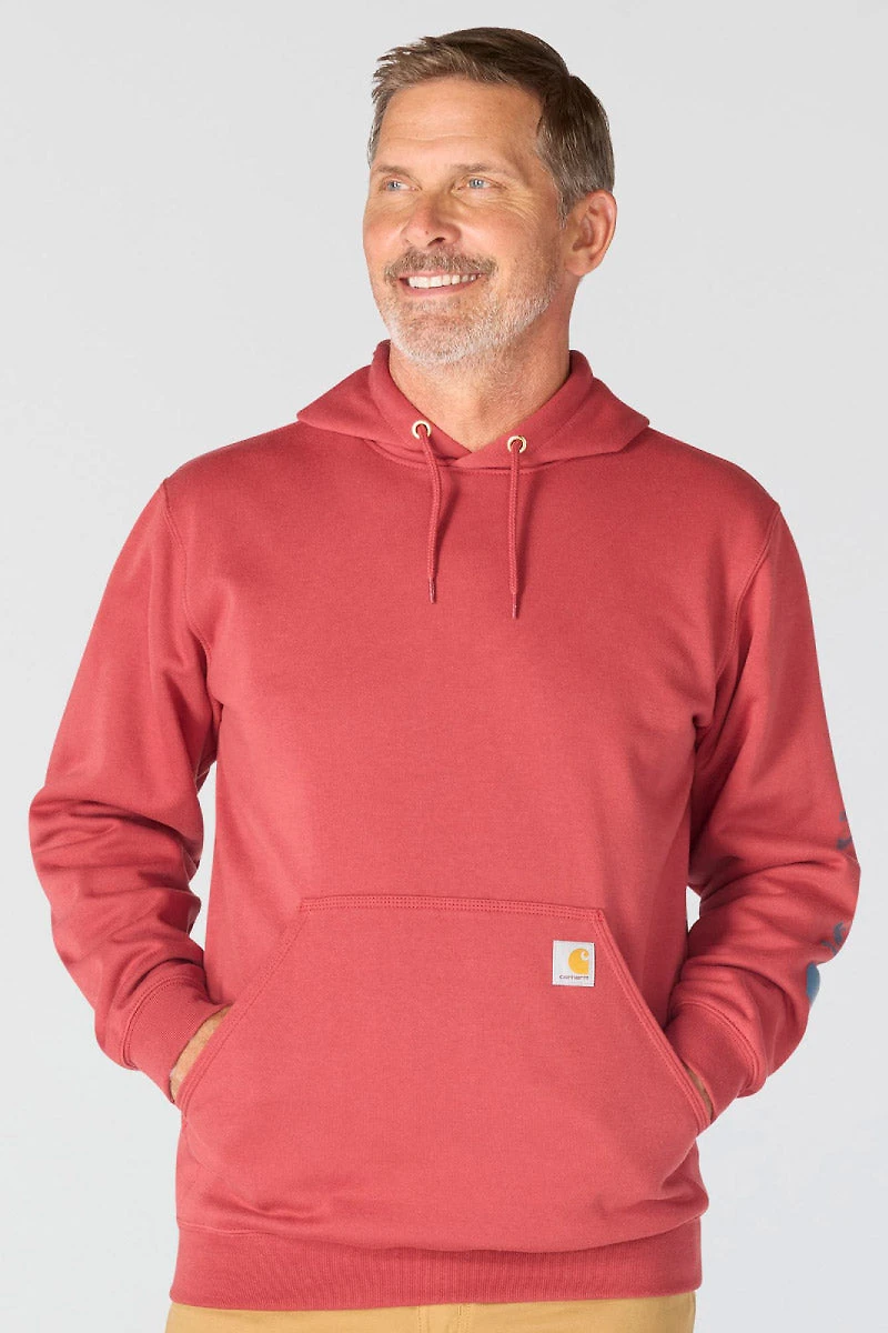 Logo Sleeve Hoodie