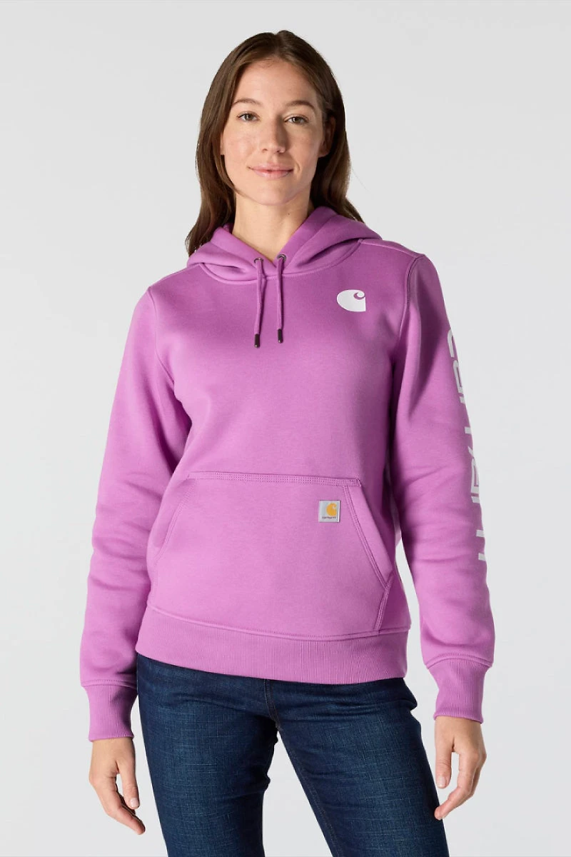Logo Sleeve Hoodie