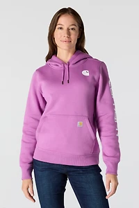 Logo Sleeve Hoodie