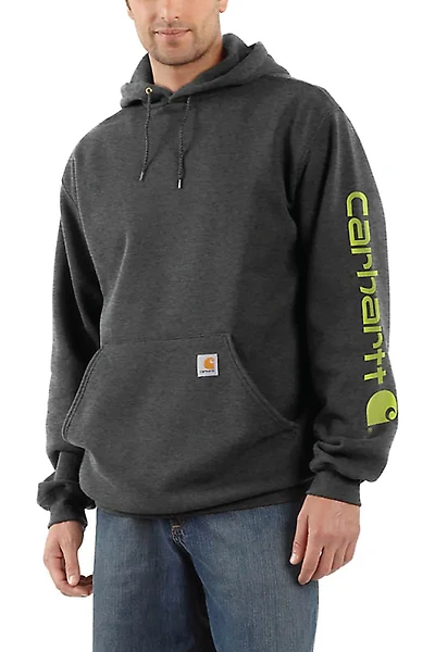 Logo Sleeve Hoodie
