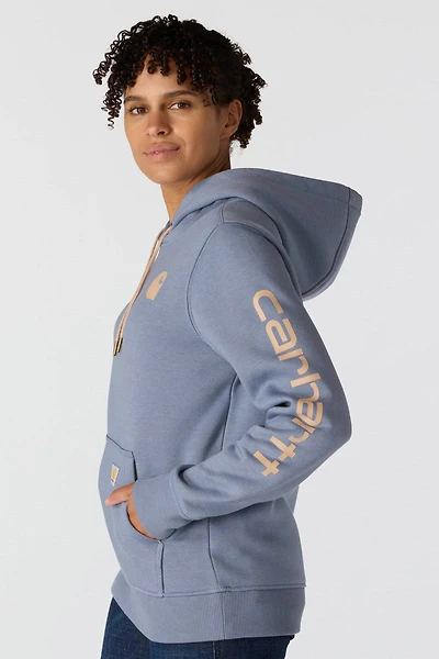 Logo Sleeve Hoodie