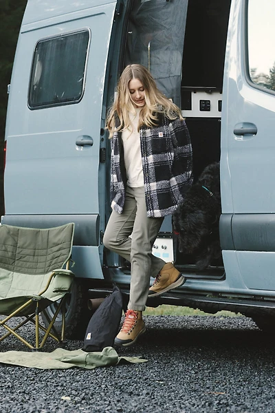 Loose Fit Fleece Coat