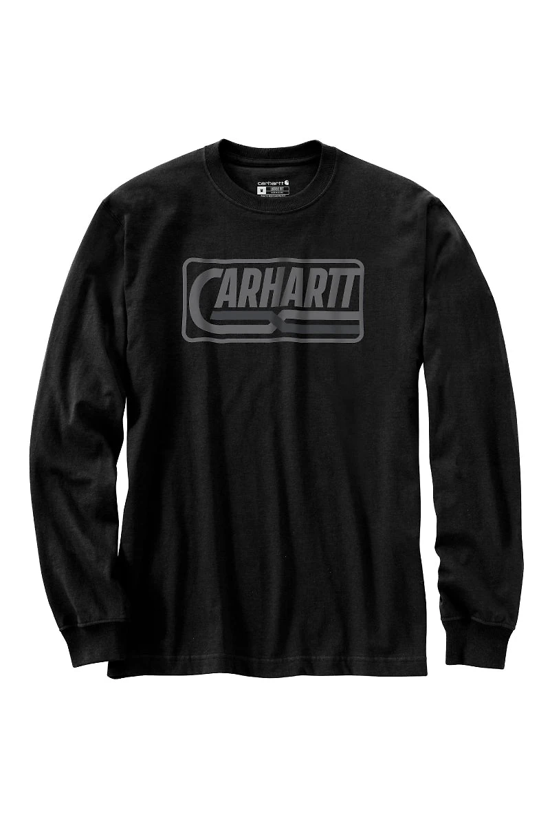 Loose Fit Logo Graphic Long Sleeve