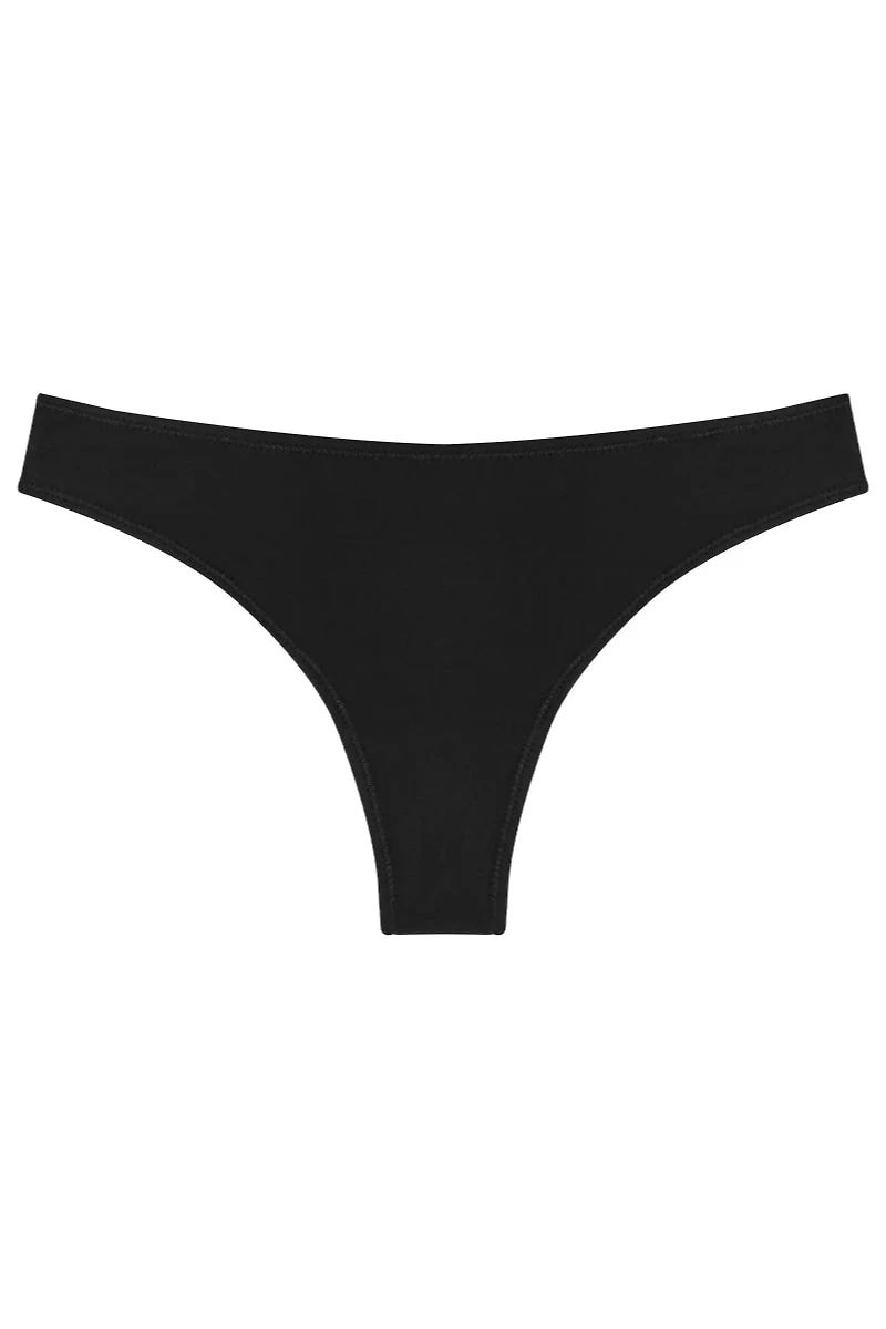 Low Profile Thong - Black