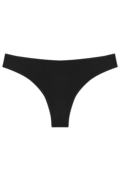 Low Profile Thong - Black