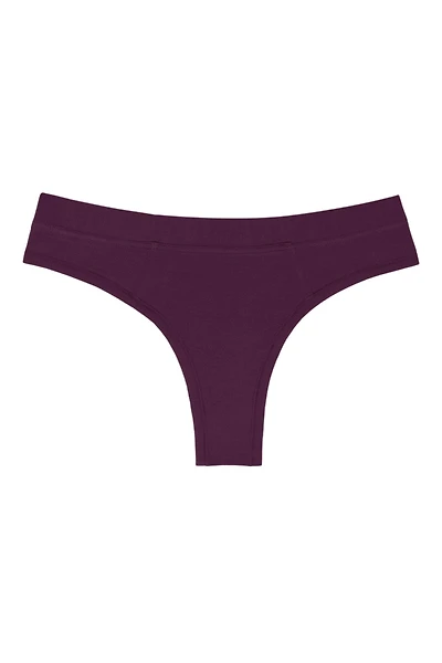 Low Profile Thong - Plum