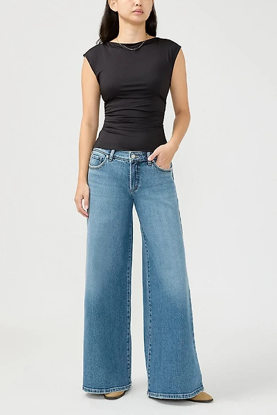 Low Rise Wide Leg Baggy Skater Jeans
