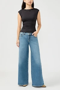 Low Rise Wide Leg Baggy Skater Jeans
