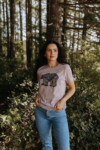 Mandala Bear Relaxed Tee