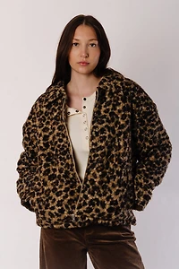 Manon Leopard Shacket