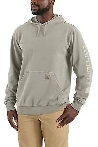 Midweight Garment Dye French Terry Graphic Hoodie