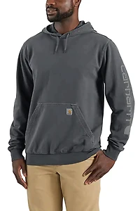 Midweight Garment Dye French Terry Graphic Hoodie