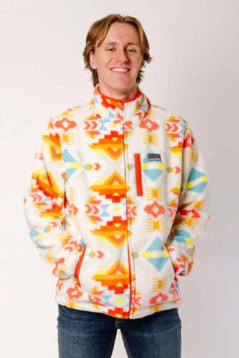 Navajo Zip Up Polar Fleece