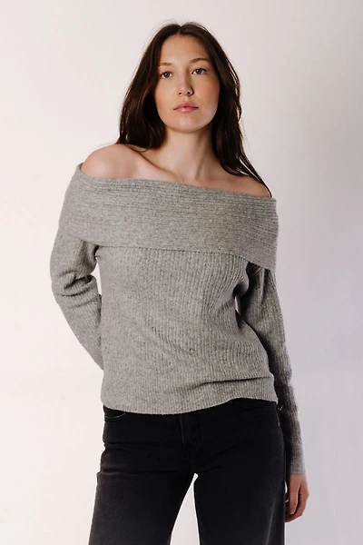Off-The-Shoulder Sweater
