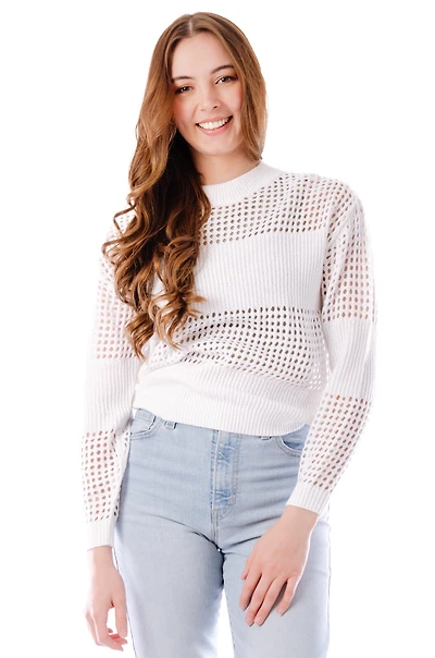 Pamela Open Knit Sweater