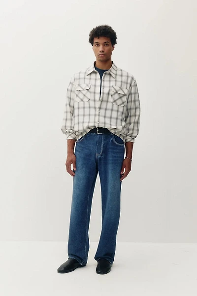Patch Pocket Plaid Shirt