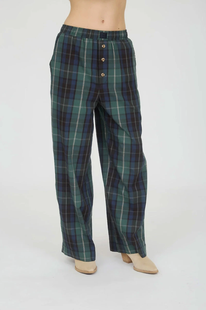 Plaid Lounge Pant