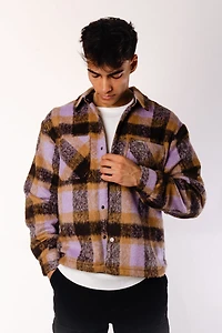 Plaid Overshirt Jacket
