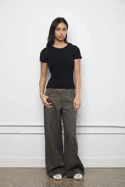 Plush Rib Tee